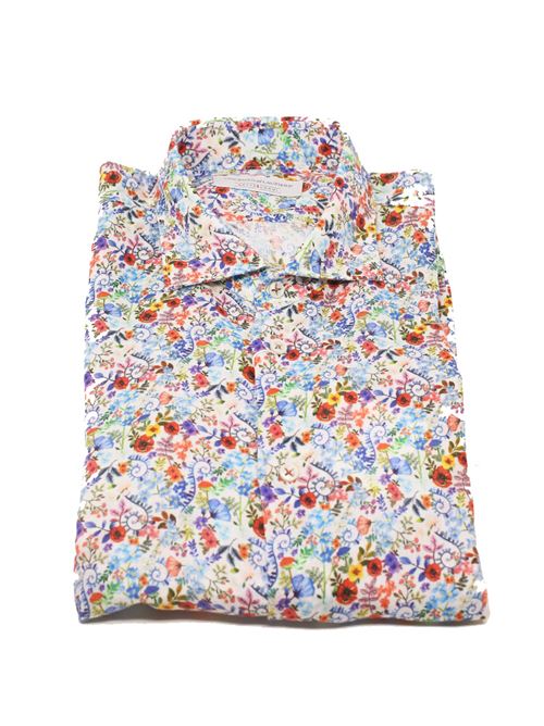Men's floral linen shirt Vincenzo De Lauziers | TX952FIORI